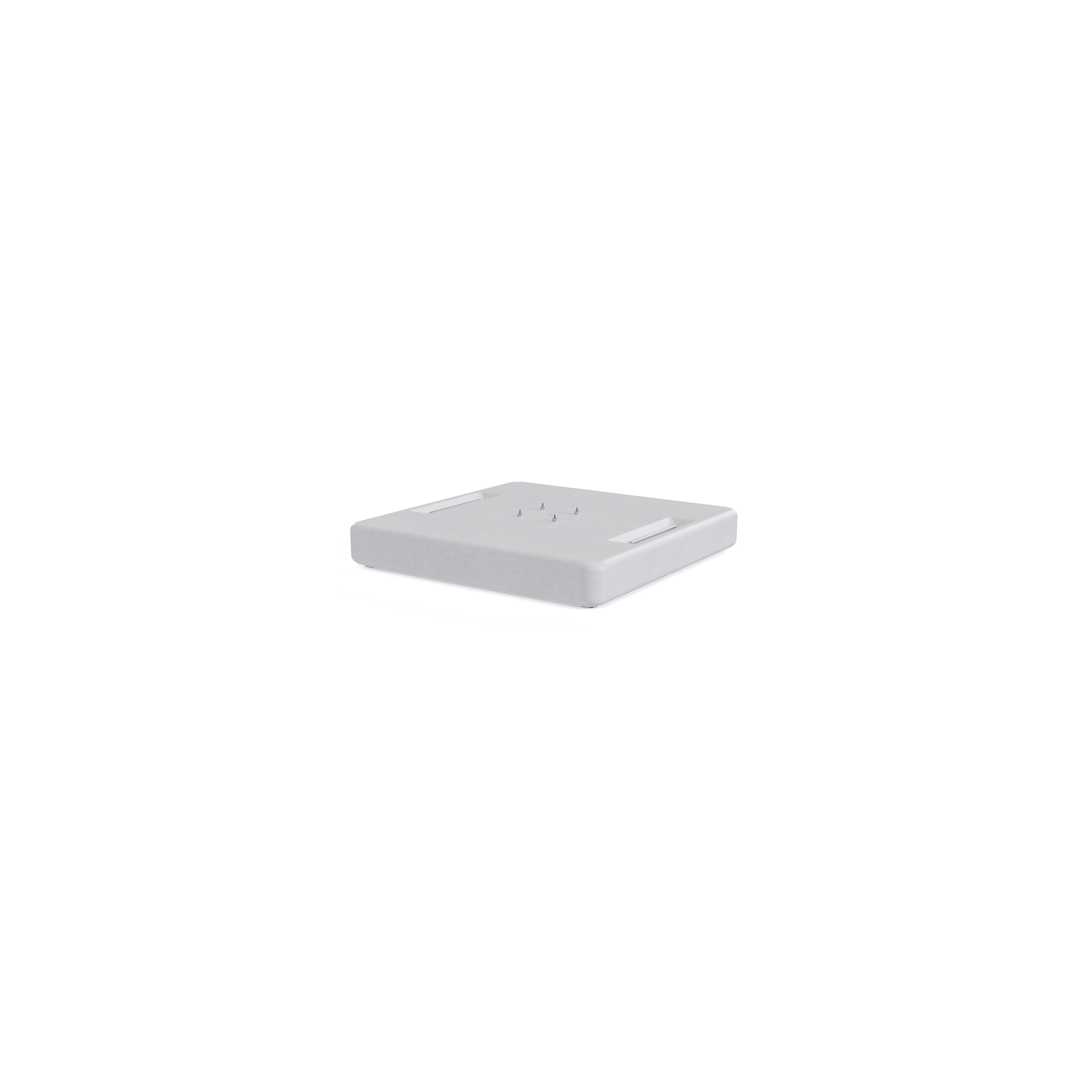 Lapido XL parasolvoet wit beton van 160 kg