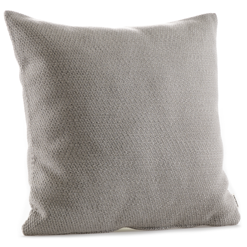 Coussin déco 45 x 45 cm en all weather sunbrella® luxe lopi silver