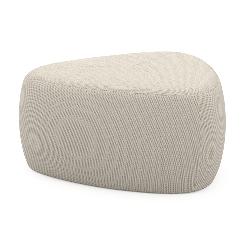 Pouf Masso en sunbrella_luxe lopi marble - Lg 60 x Prof 60 x H 35 cm