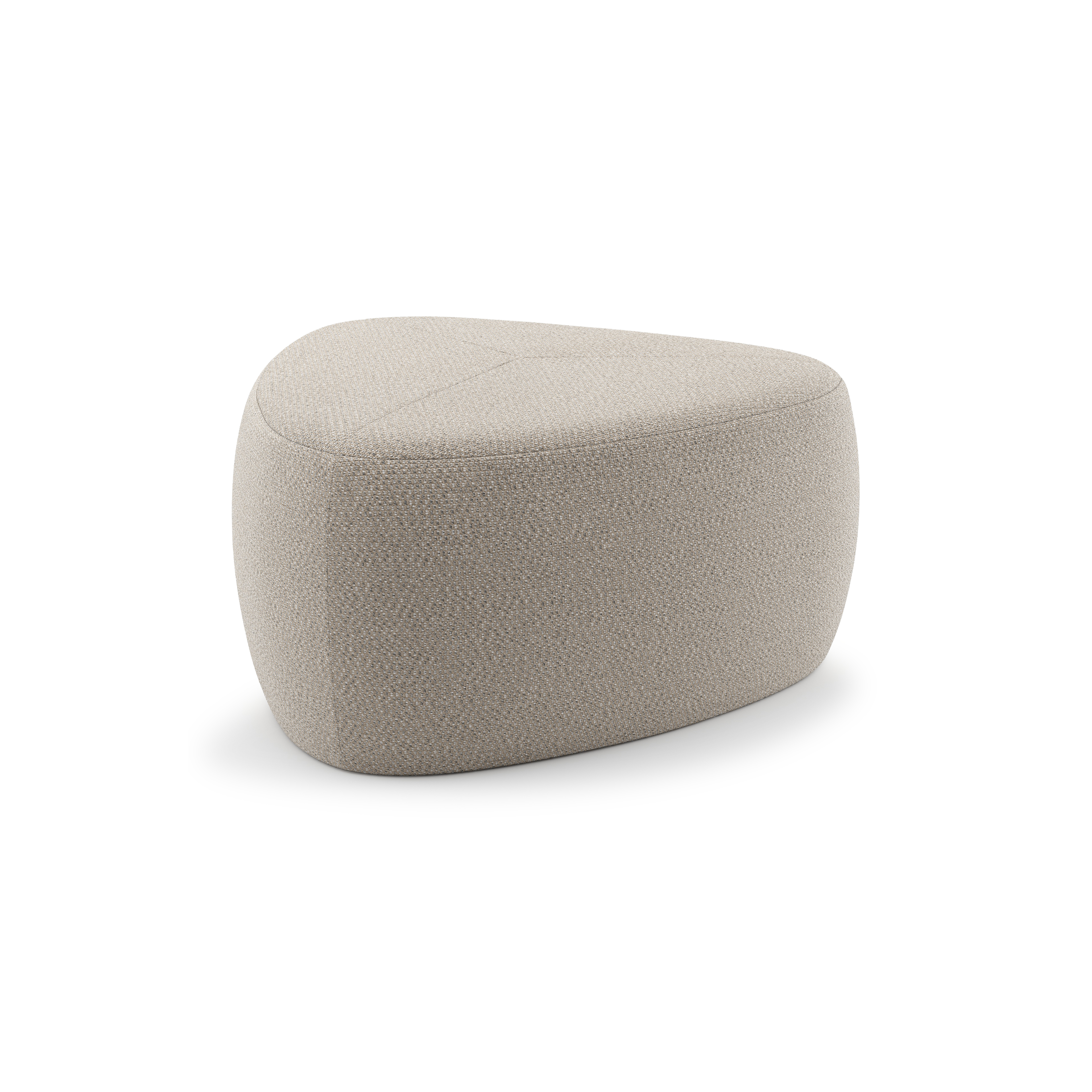 Pouf Masso en sunbrella_luxe lopi sand - Lg 60 x Prof 60 x H 35 cm