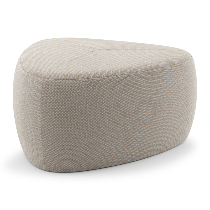 Pouf Masso en sunbrella_luxe lopi antique - Lg 60 x Prof 60 x H 35 cm