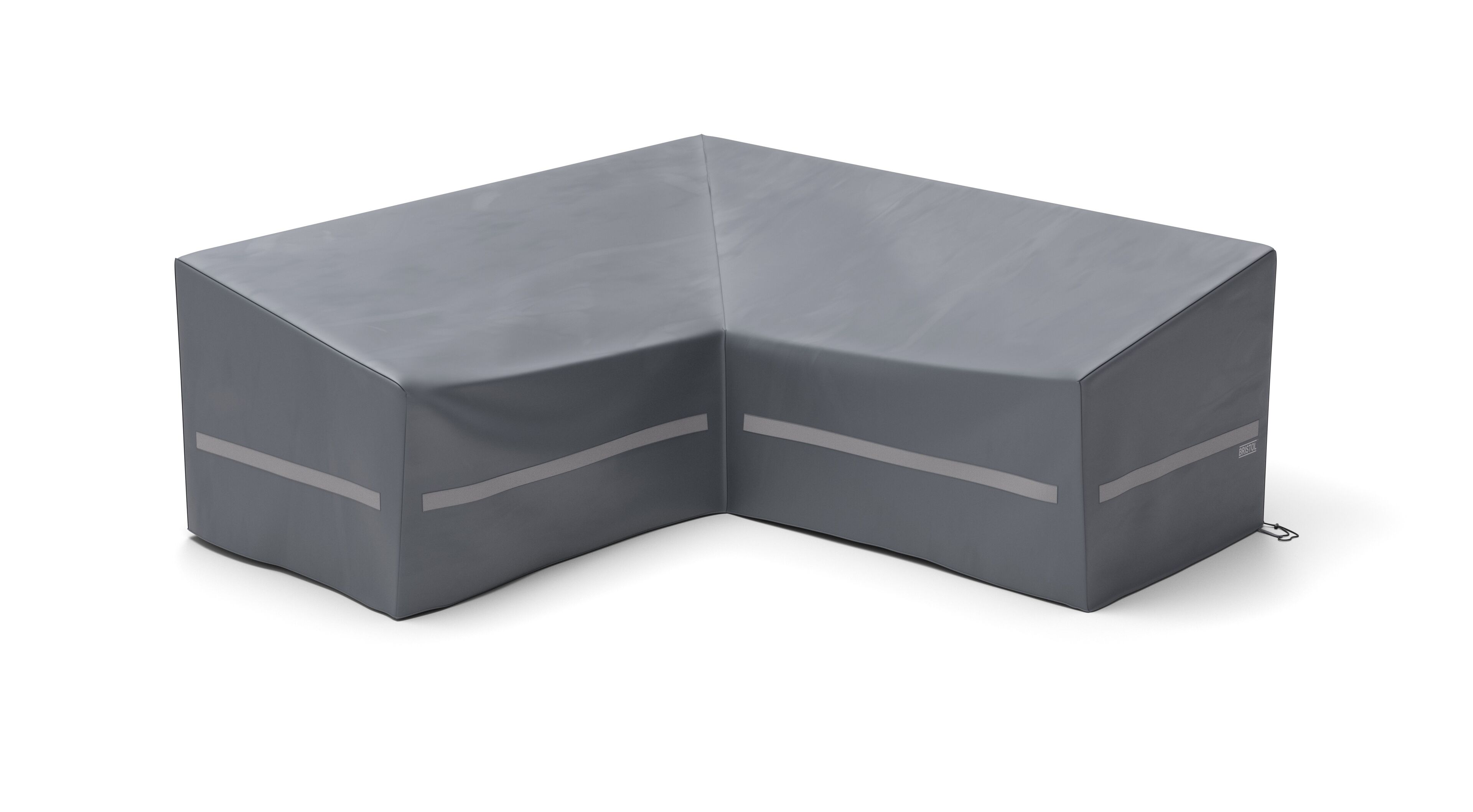 Mosa beschermhoes lounge 2-zit + hoek + 2-zit - L1: 288 cm x L2: 288 cm x B: 90 cm x H: 62 cm