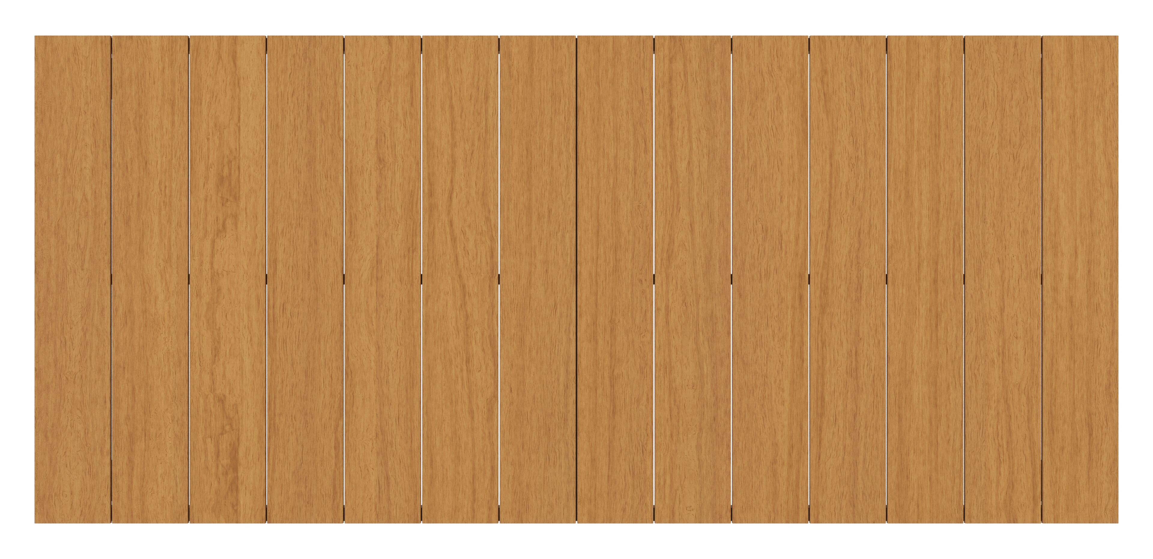 Table de jardin Toma rectangulaire en aluminium blanc et polywood - Lg. 200 x Lrg. 90 x Haut. 73 cm