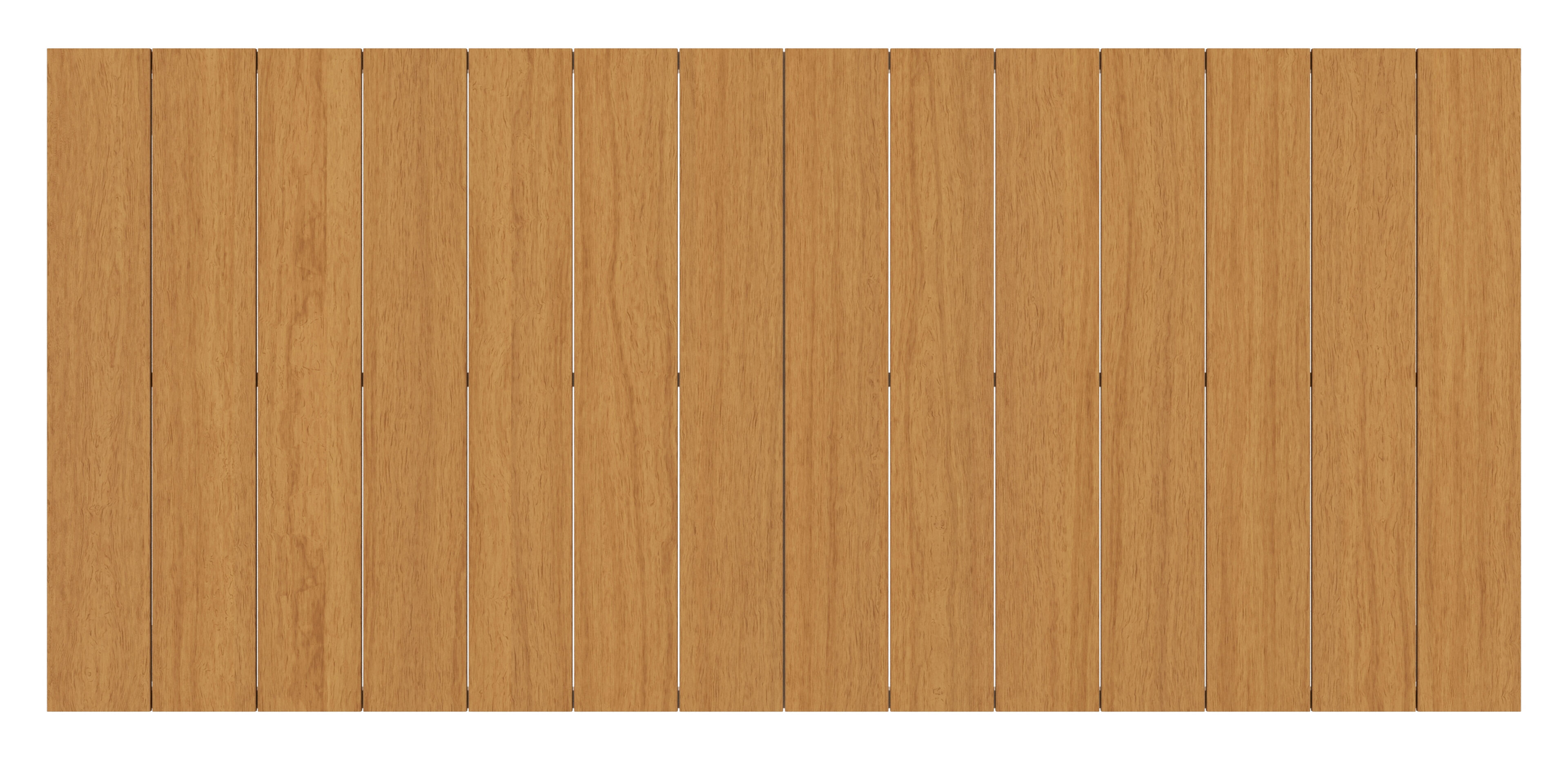 Table de jardin Toma rectangulaire en aluminium noir et polywood - Lg. 200 x Lrg. 90 x Haut. 73 cm