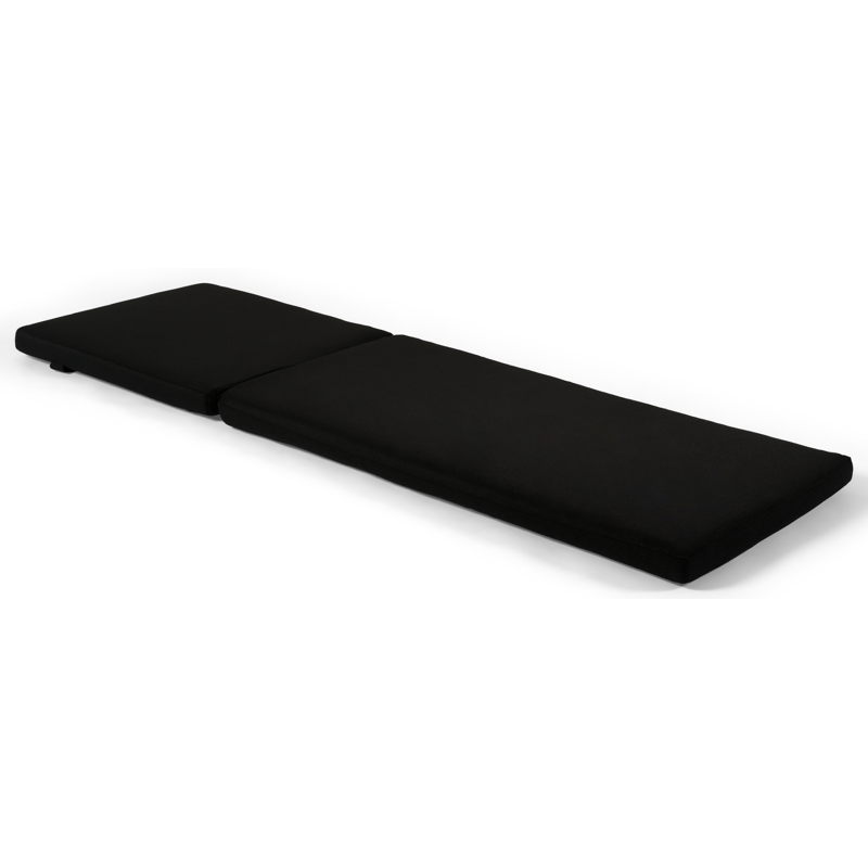 Coussin de chaise longue Caravelle/Bari weather+ softtouch noir
