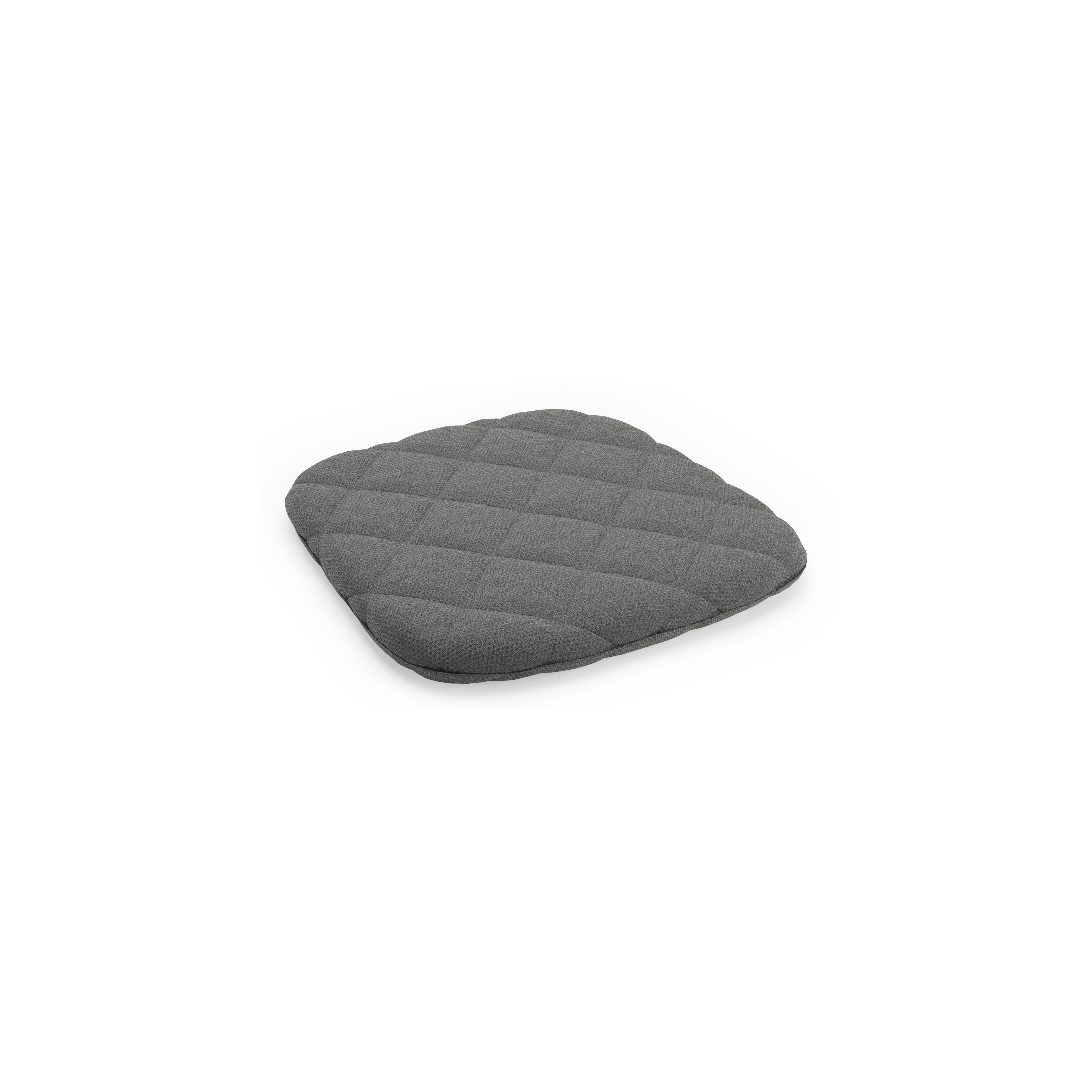 Coussin de chaise Artena waffle en weather+ softtouch gris
