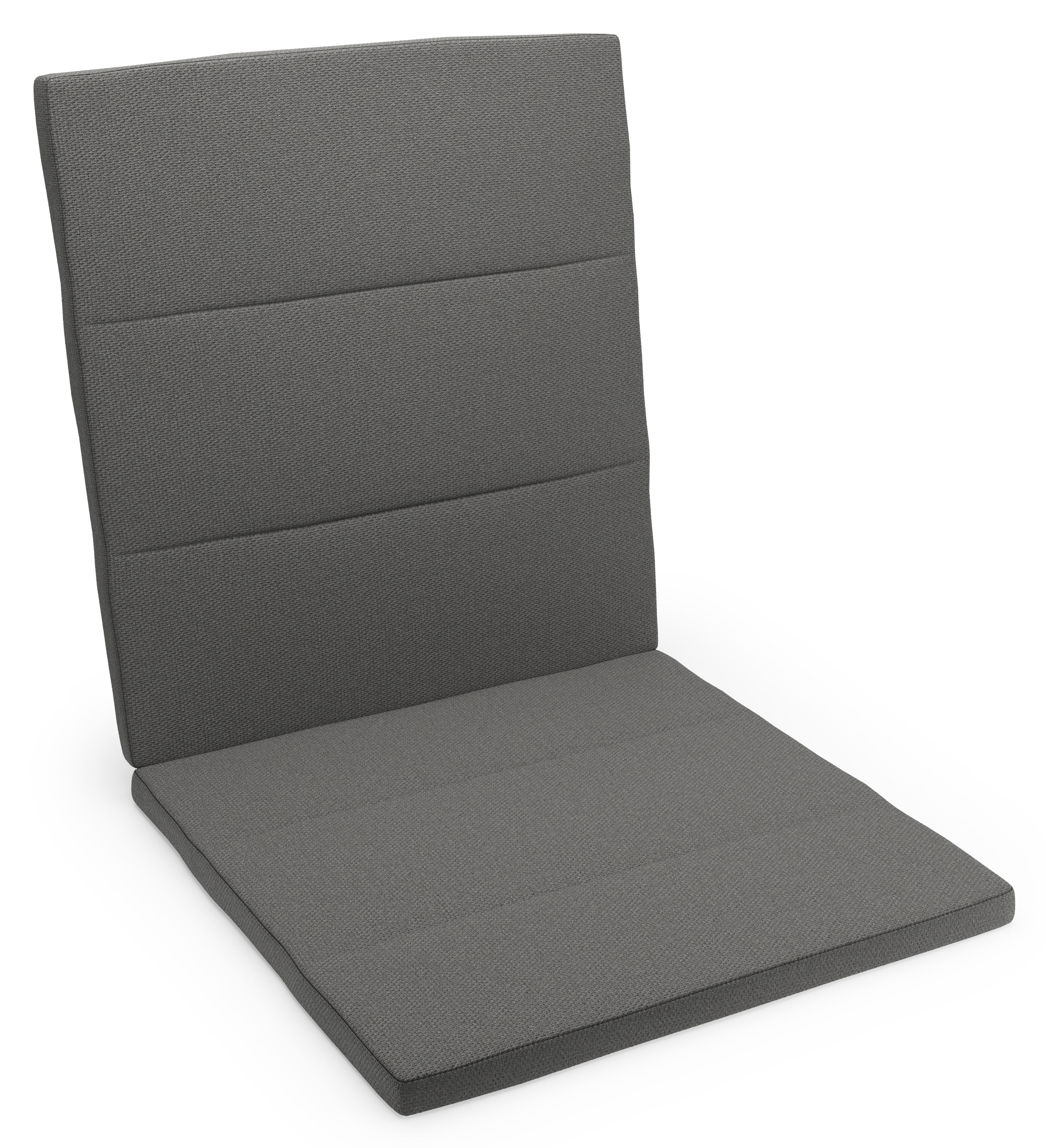 Coussin de chaise Amalfi - Calobra en weather+ softtouch gris