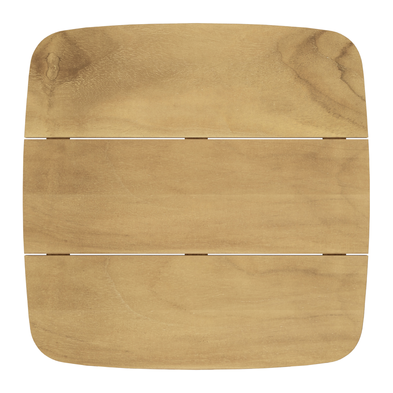 Lacrima loungetafel in teak - L 90 x B 90 x H 37 cm