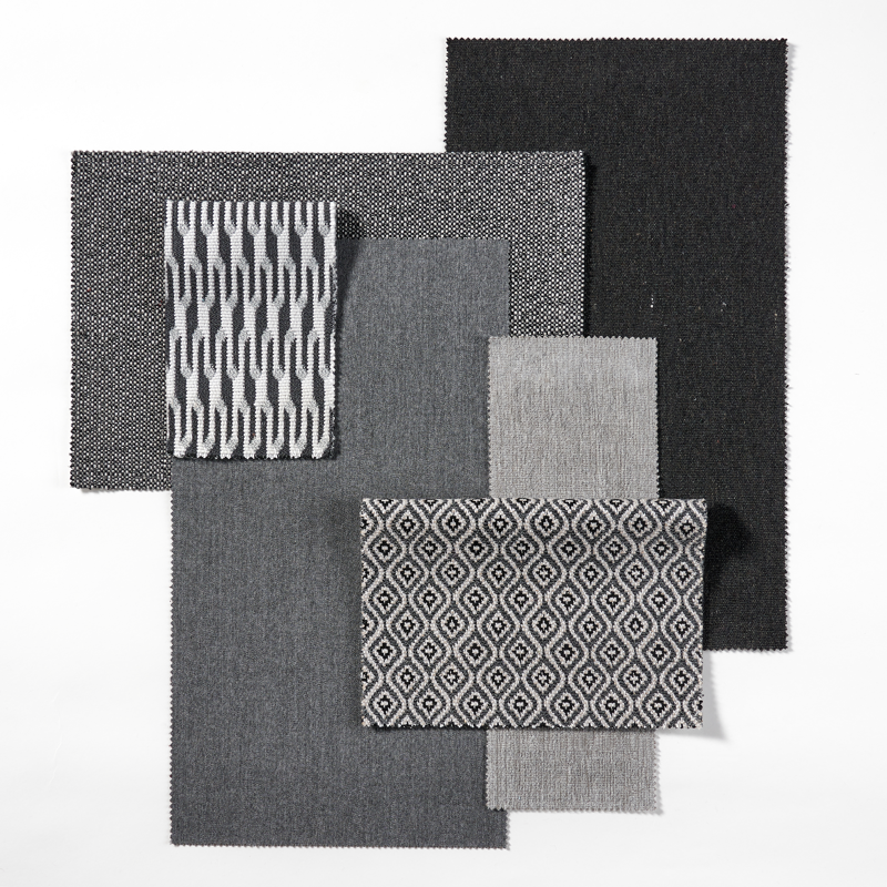 Coussin déco 45 x 45 cm en all weather sunbrella® luxe lopi silver