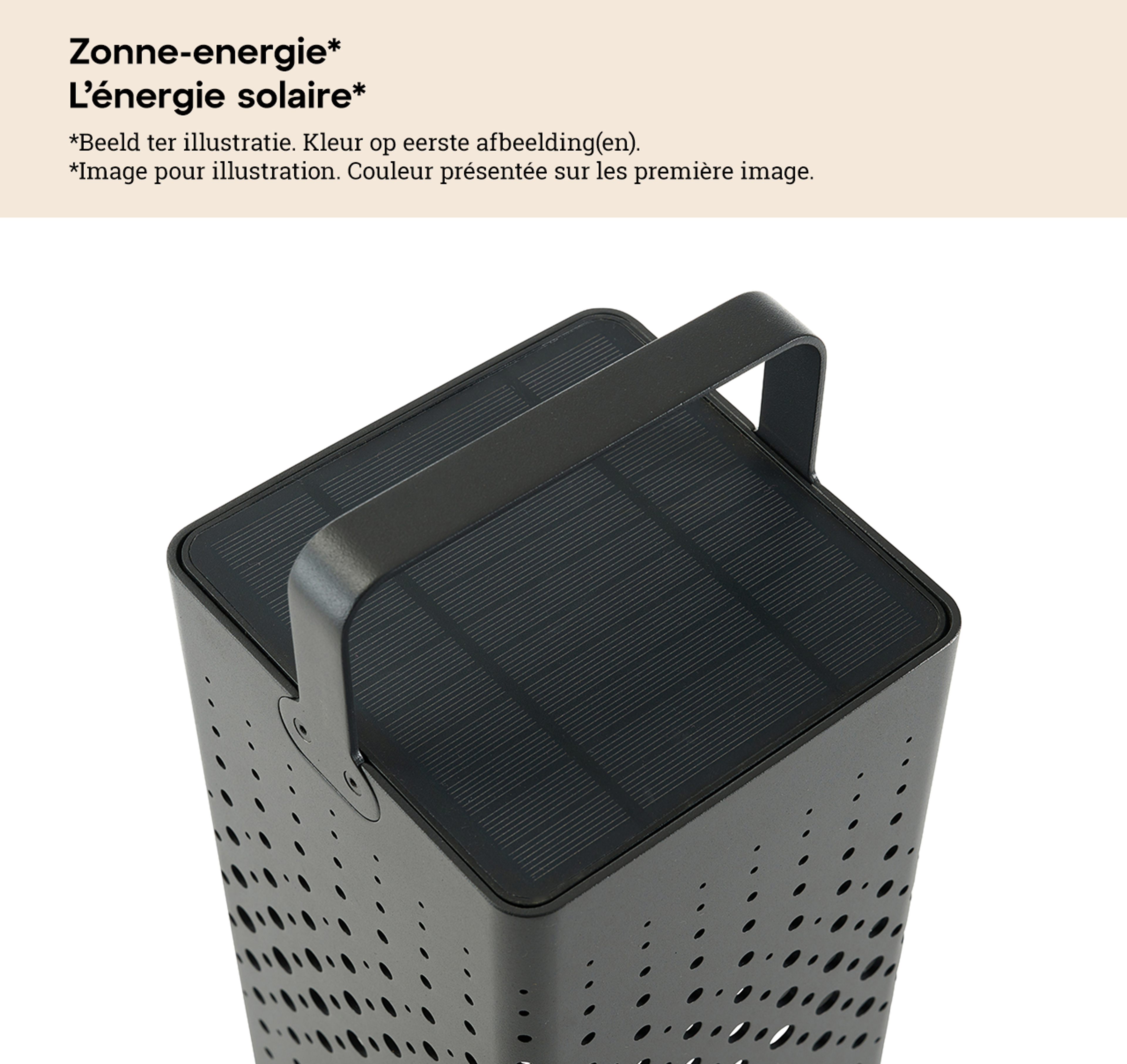 Maro lamp zwart 33 cm