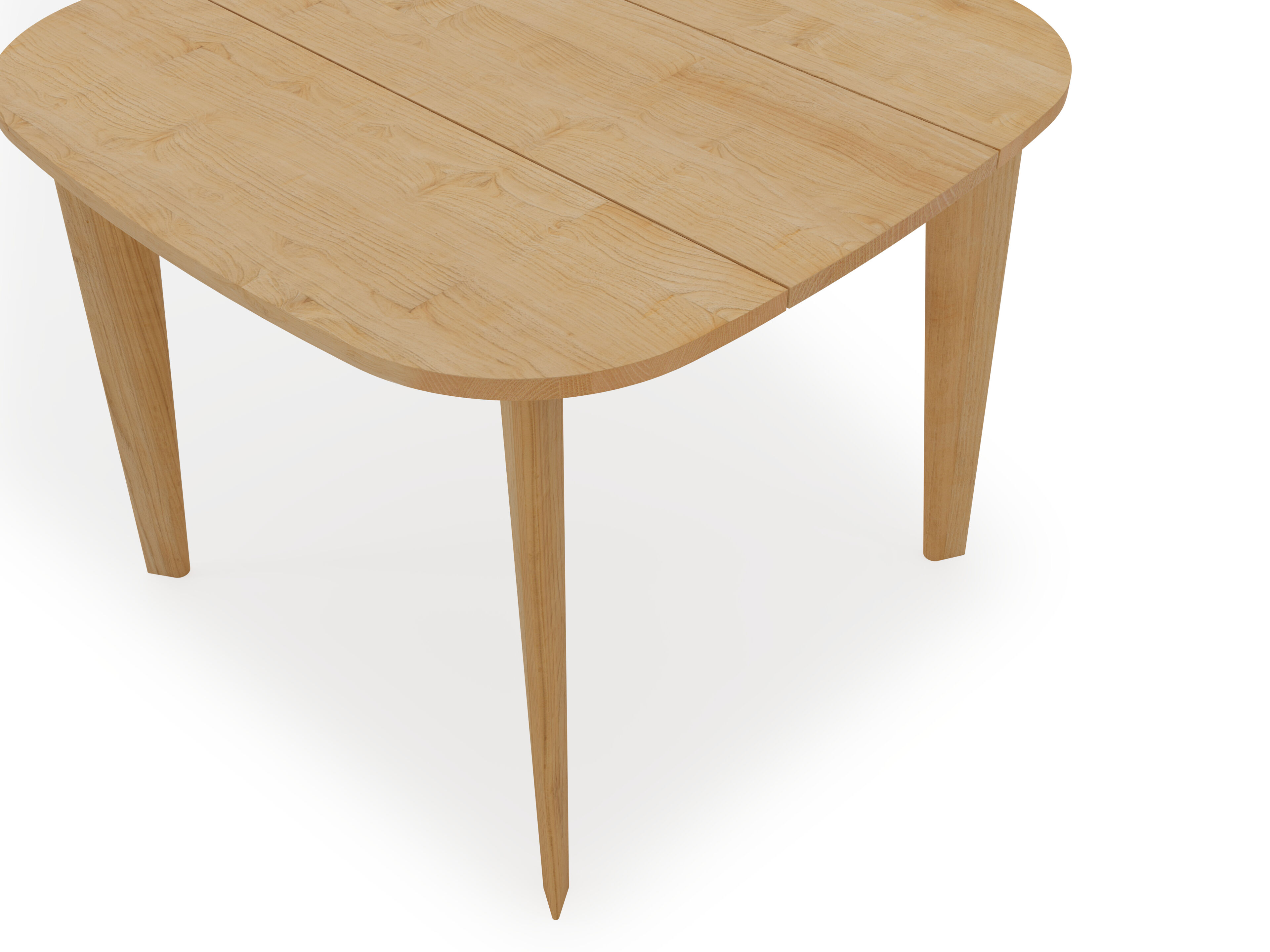 Table de jardin Lacrima en teck - Lg. 95 x Lrg. 95 x Haut. 75 cm