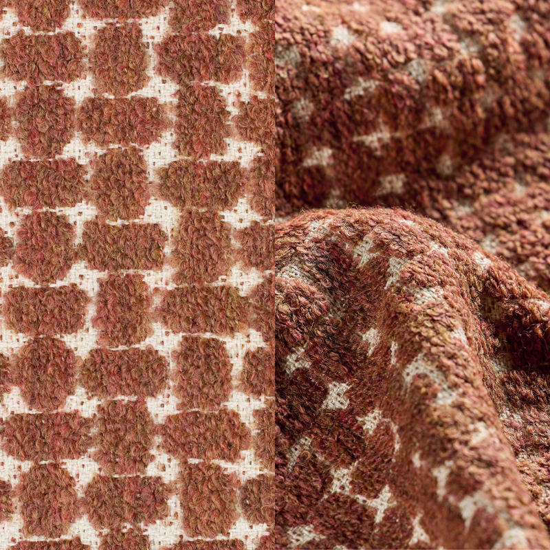 Masso poef in pebble rust all weather cosytica - B 60 x D 60 x H 35 cm