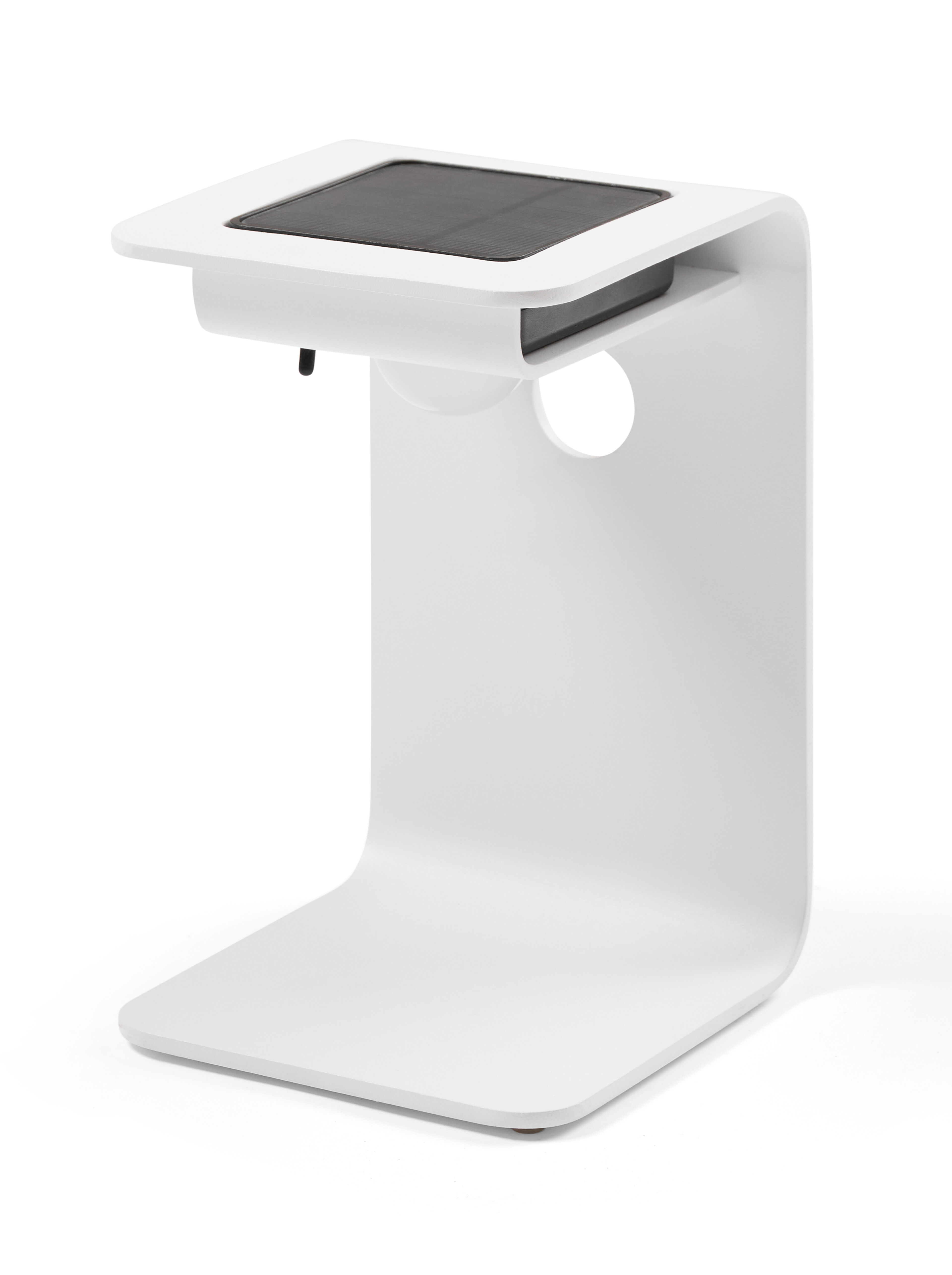 Lampe solaire d'extérieur à LED LUMO blanc