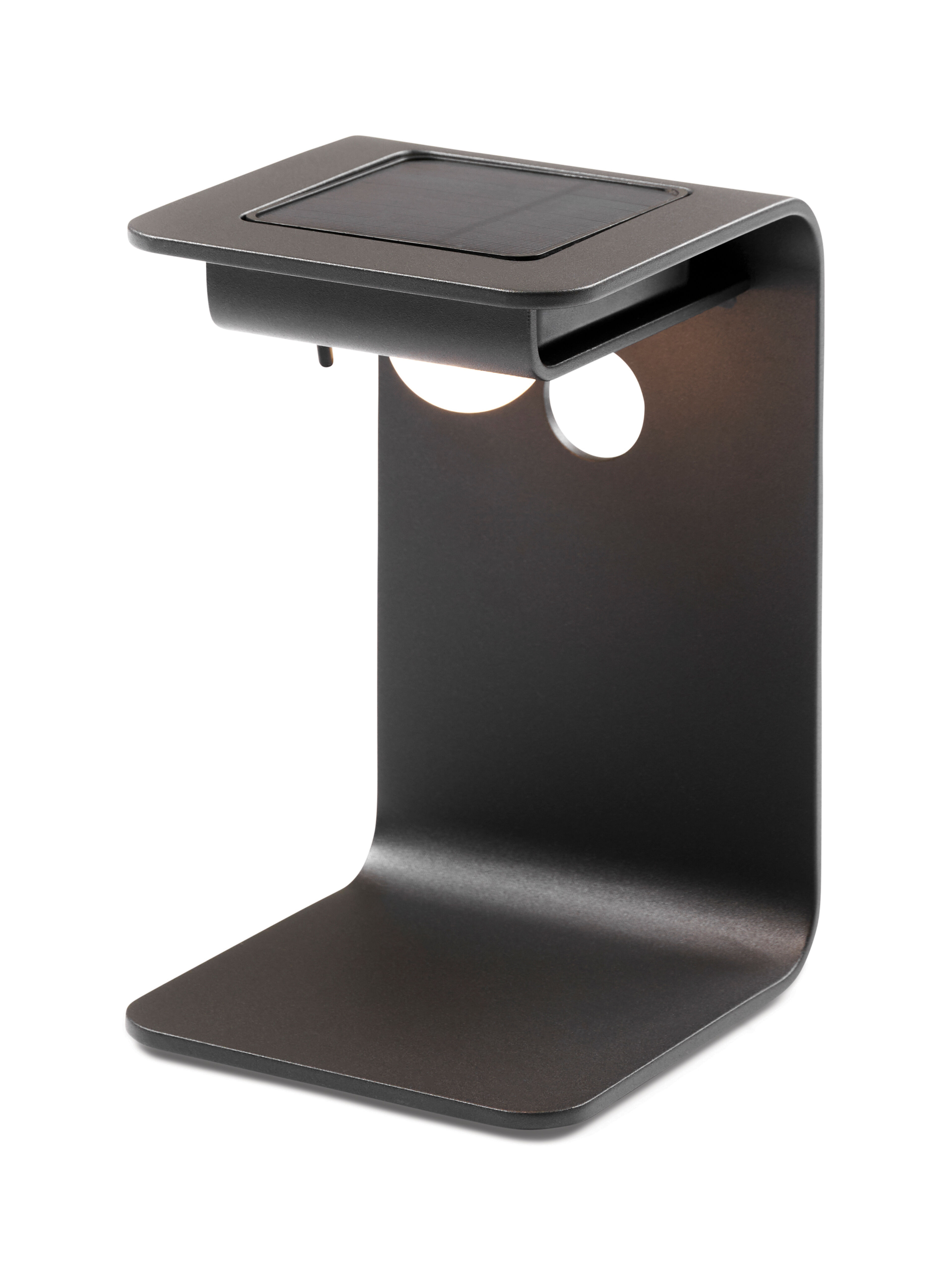 Lumo outdoor ledverlichting - zwart op zonne-energie H24
