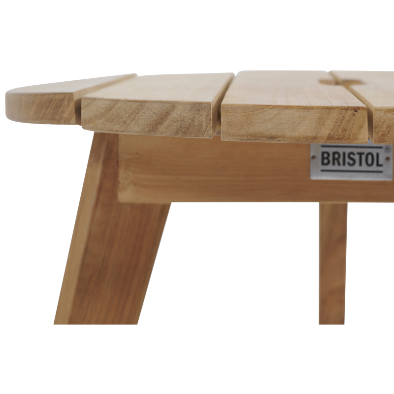Table d'appoint Cosito en teck - Diam. 45 x Haut. 35 cm