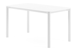 Rechthoekig afgerond - L 140 x B 80 x H 75 cm