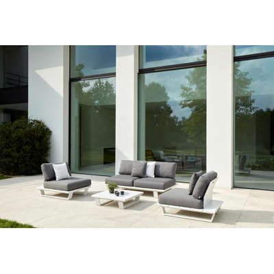 Sierkussen 45 x 45 cm in all weather sunbrella® luxe lopi shadow