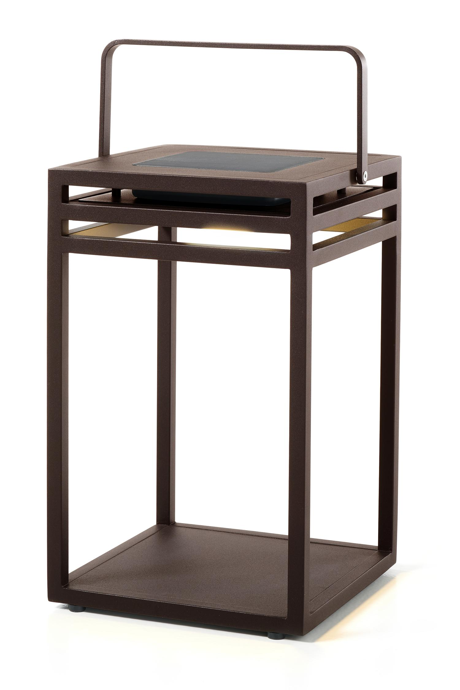 Vesper lamp donkerbruin 40 cm