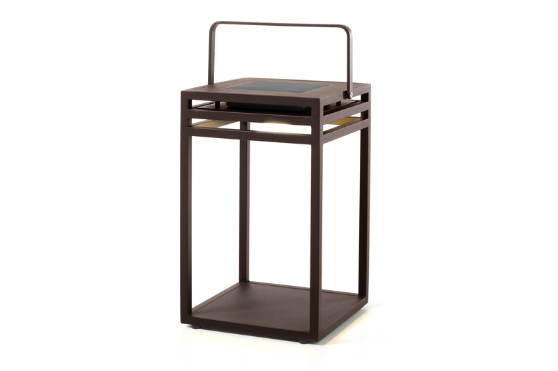 Vesper lamp donkerbruin 40 cm