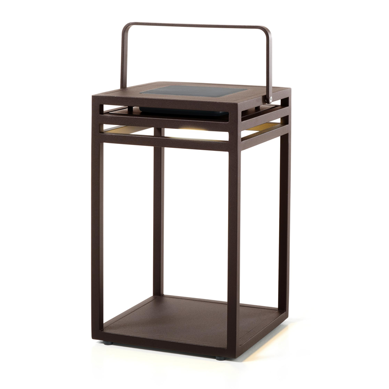 Lampe d'extérieur Vesper brun foncé 40 cm