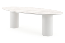 Ovale - Lg. 260 x Lrg. 125 x Haut. 73.5 cm