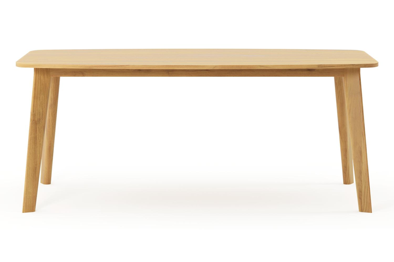 Lacrima tuintafel bootvorm in teak - L 180 x B 95 cm
