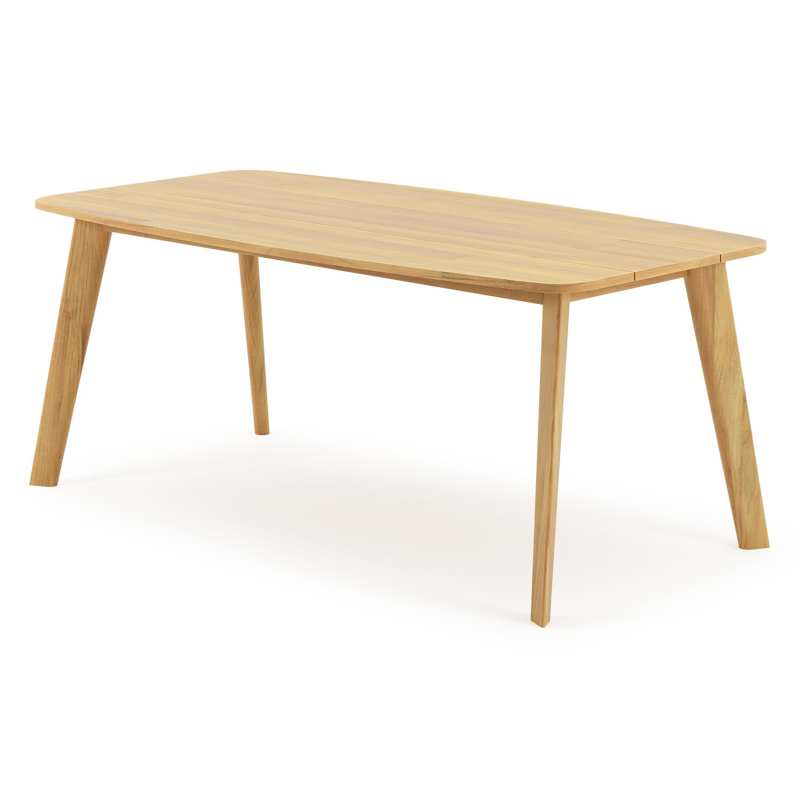 Lacrima tuintafel bootvorm in teak - L 180 x B 95 cm