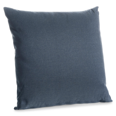 Coussin déco 45 x 45 cm en weather+ softtouch denim