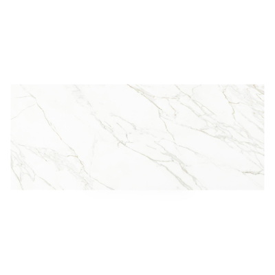 Cesano tuintafel in wit aluminium en volkeramiek calacatta - L 240 x B 100 x H 75 cm