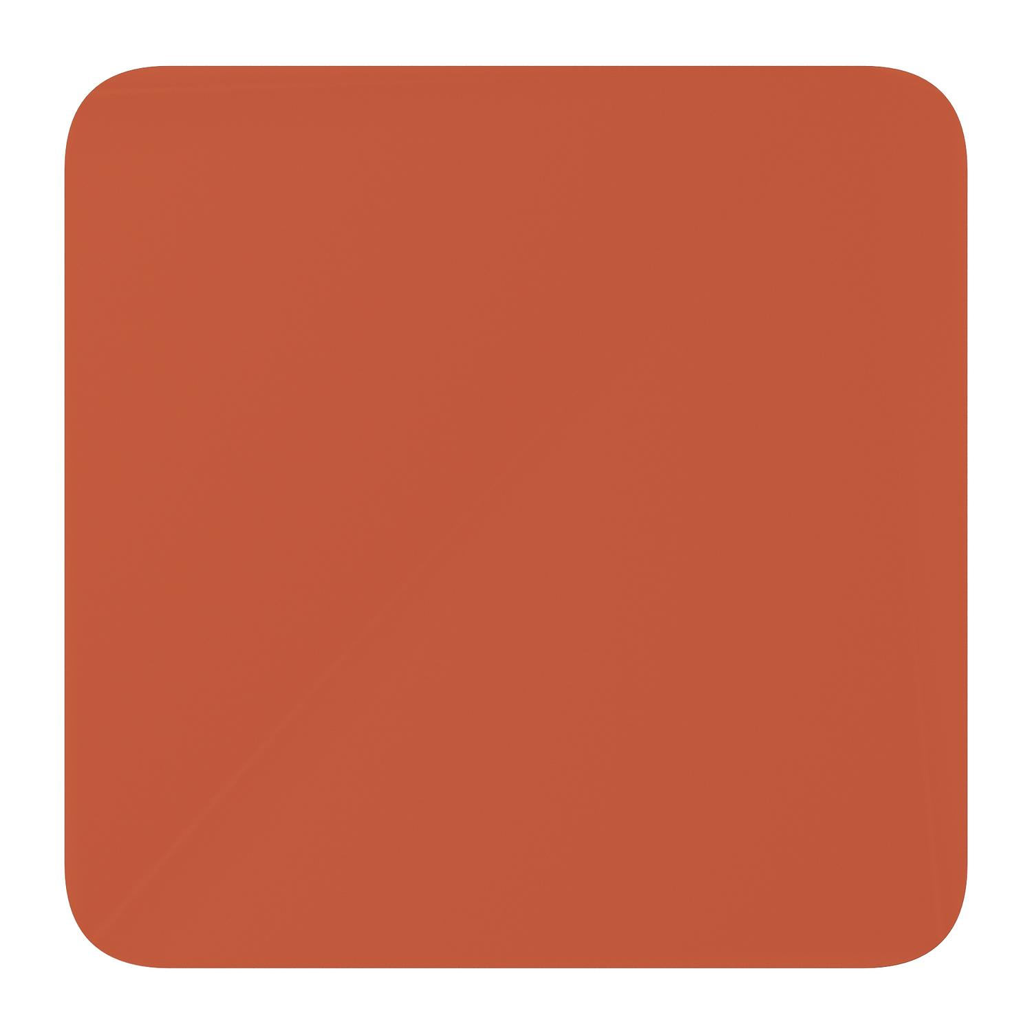 Fano kantelbare tuintafel in roestbruin aluminium - L 80 x B 80 x H 73 cm