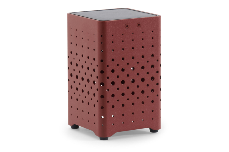 Maro tafellamp rood 17 cm