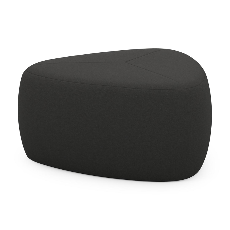 Masso lounge poef in natte sooty all weather sunbrella® luxe - B 60 x D 60 x H 35 cm