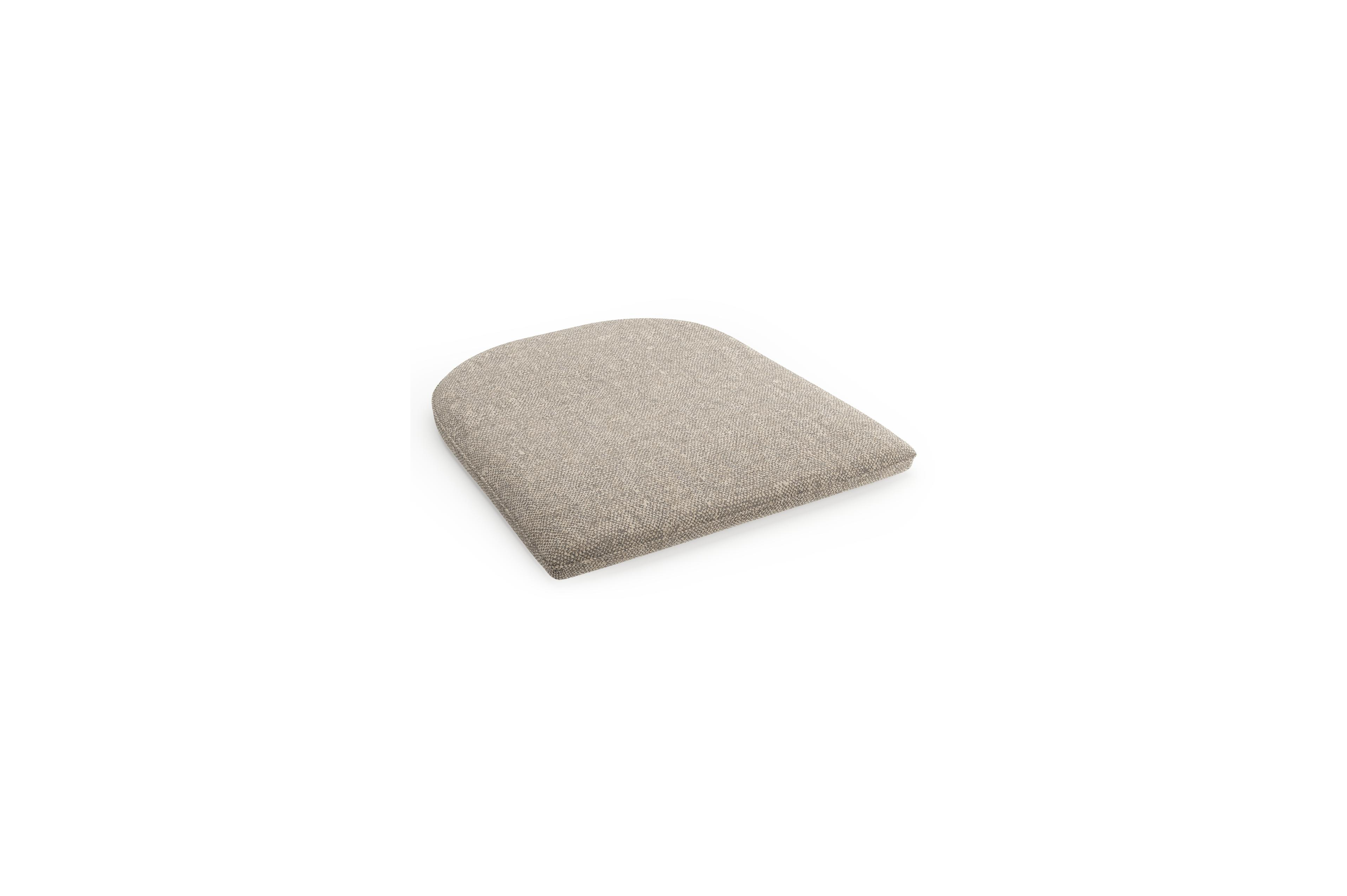 Borgo stoelkussen in all weather sunbrella® luxe chartres pewter