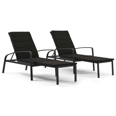 Asti ligbedkussen weather+ softtouch zwart