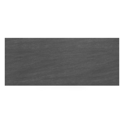 Cirello tuintafel rechthoekig in wit aluminium en volkeramiek Basalt Black - L 240 x B 100 x H 75 cm