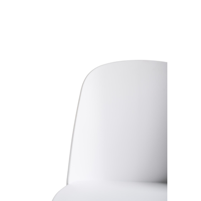 Bena stoel wit-wit - kunststof en kunststof