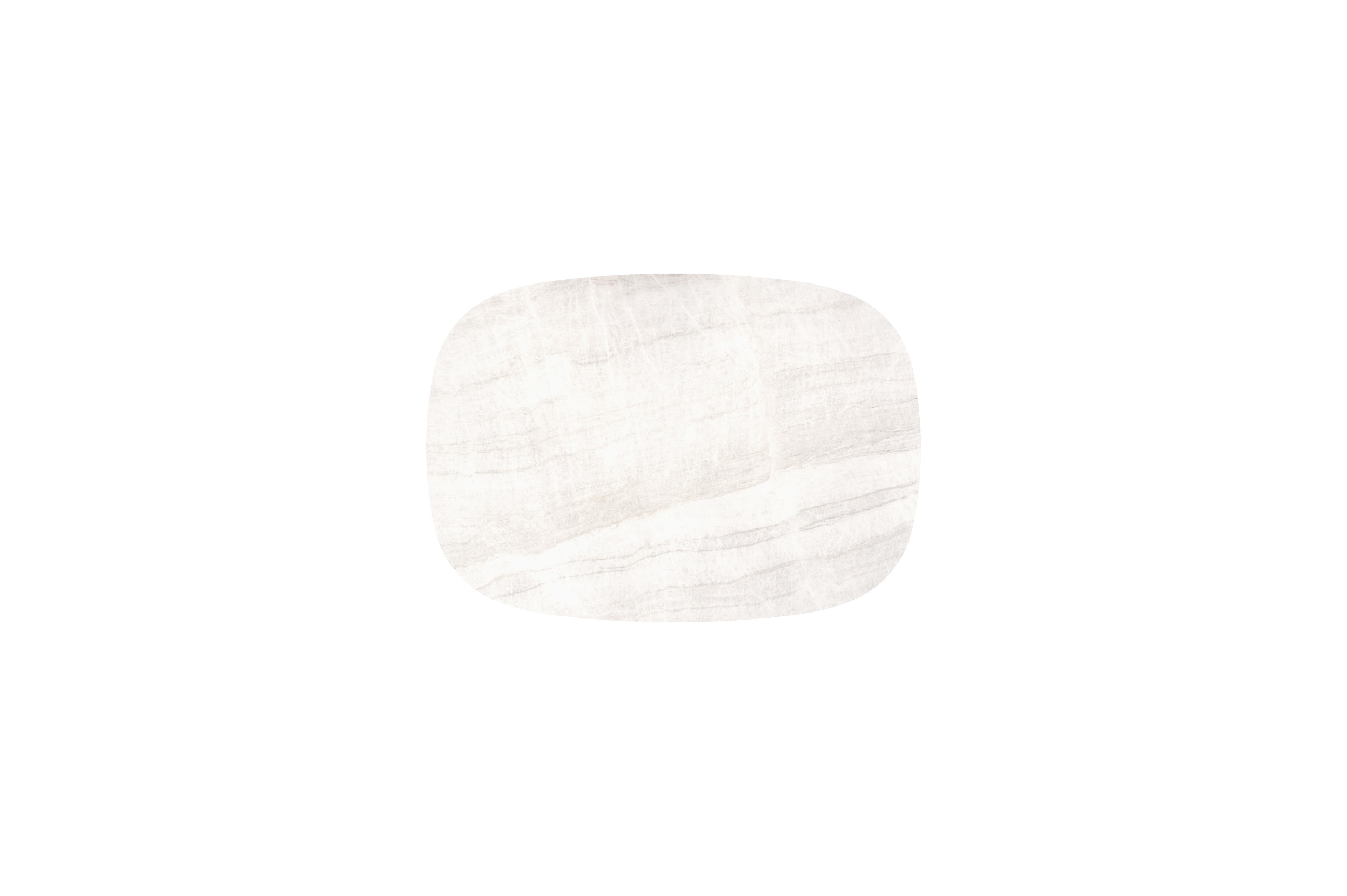 Amico tuintafel bombo xl in zwart aluminium en volkeramiek Taj Mahal - L 210 x B 148 x H 73.5 cm