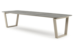 Forme de bateau - Lg. 315 x Lrg. 115 x Haut. 75 cm