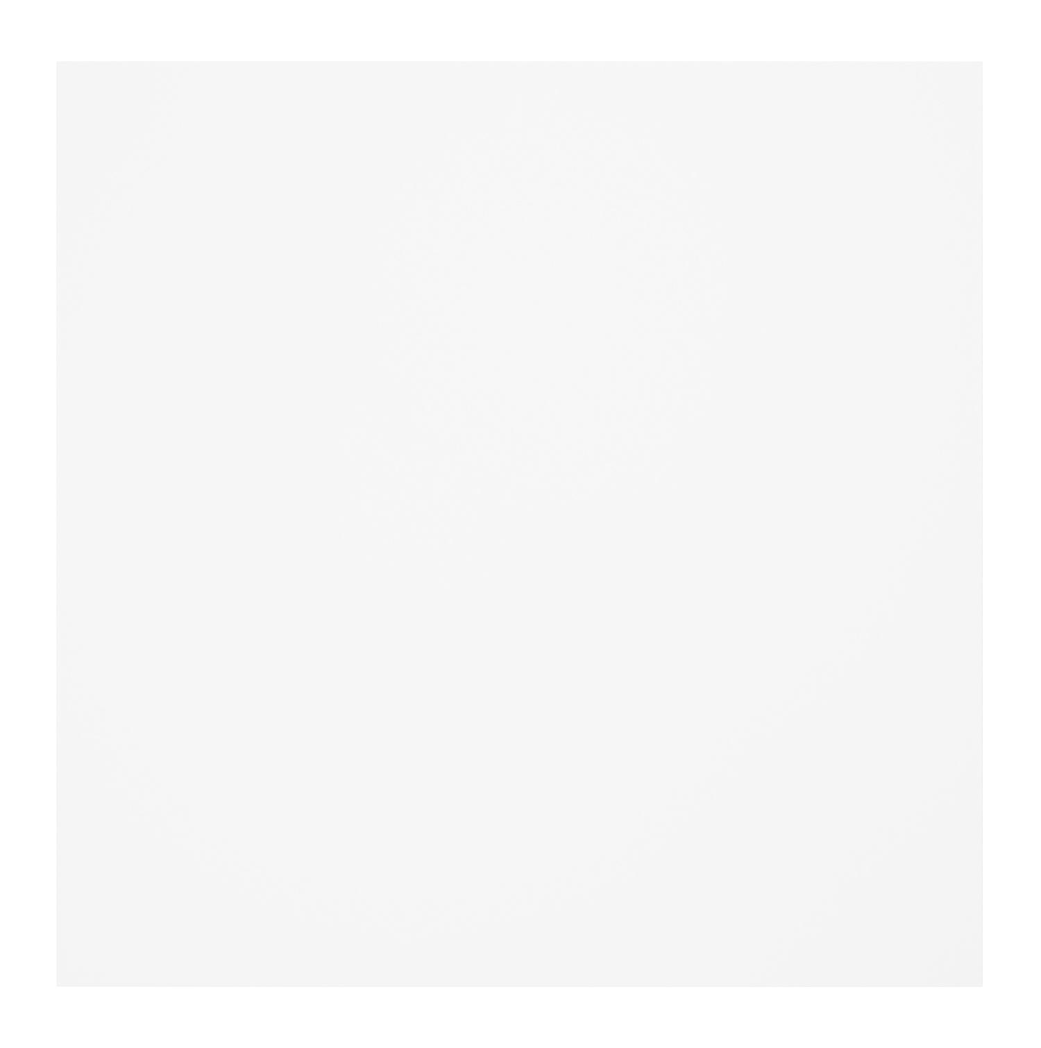 Verato hoektafel in wit aluminium - L 88 x B 88 x H 32 cm