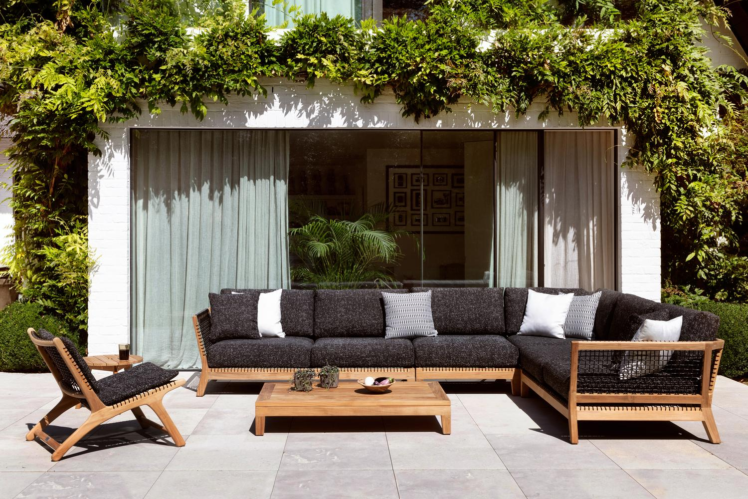 Cosito loungetafel in teak - L 120 x B 78 x H 20 cm