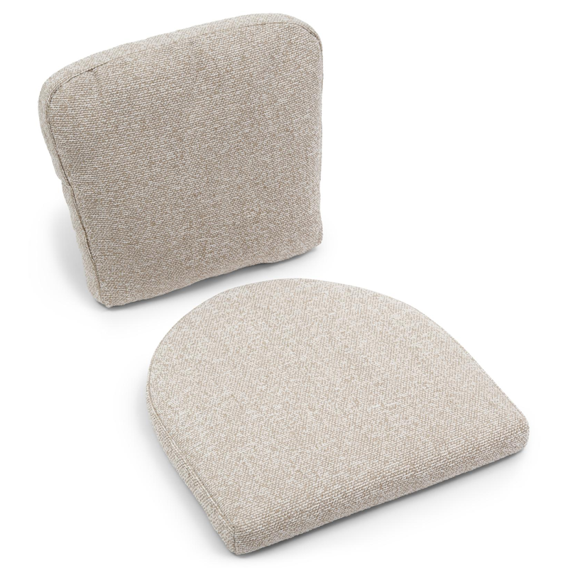 Orso luxe stoelkussen (zit en rug) (luxe) in All Weather Cosytica marbella ecru