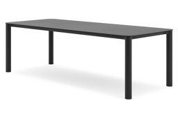 Rechthoekig afgerond - L 240 x B 100 x H 75 cm