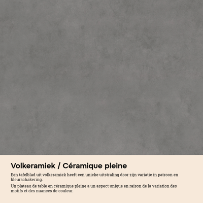 Ensemble de jardin Trente en aluminium blanc avec plateau de table en céramique pleine gris et 8 chaises de jardin Artena