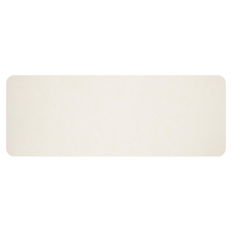 Mira tuintafel rechthoekig afgerond in zwart aluminium en sintered stone Crema minerale - L 270 x B 100 x H 74 cm