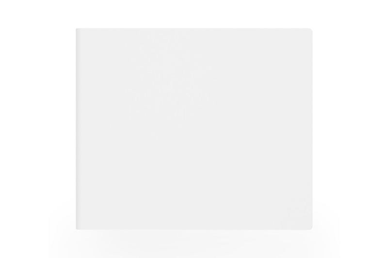 Table d'appoint Tufo en aluminium blanc - Lg 40 x larg. 47 x H 45 cm