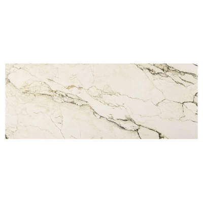 Cirello tuintafel rechthoekig in beige aluminium en volkeramiek Colorado Dunes - L 280 x B 110 x H 74.5 cm