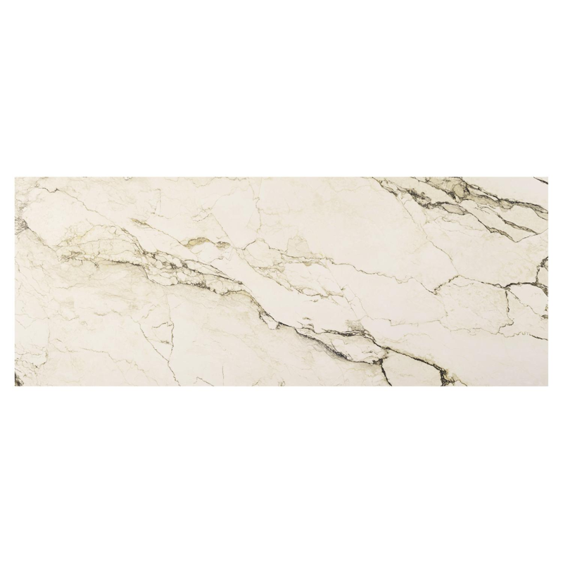 Cirello tuintafel rechthoekig in beige aluminium en volkeramiek Colorado Dunes - L 280 x B 110 x H 74.5 cm