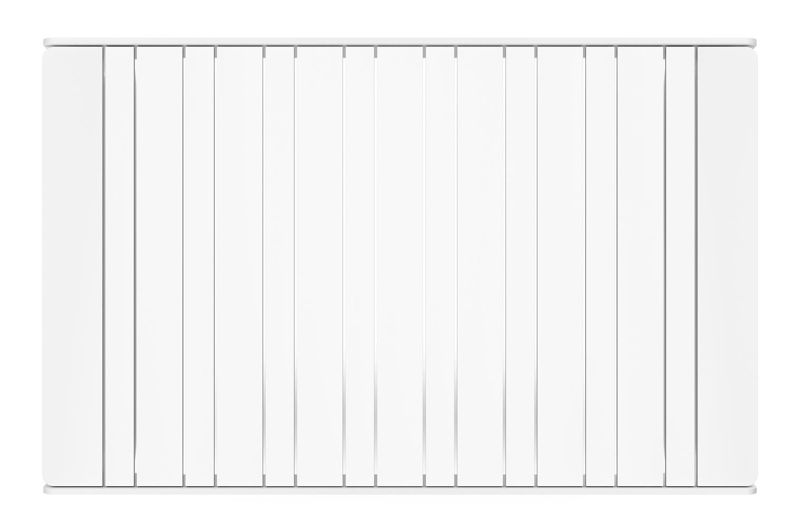 Atessa loungetafel in wit aluminium - L 117,5 x B 70 x H 30 cm