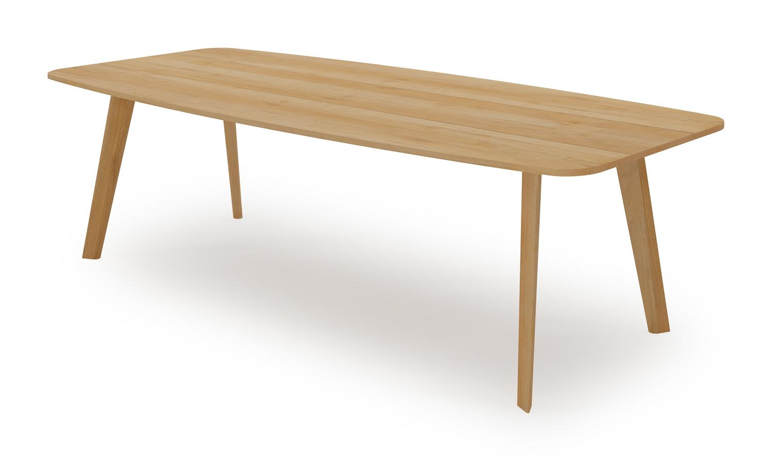 Lacrima tuintafel in teak - L 255 x B 115 x H 75 cm