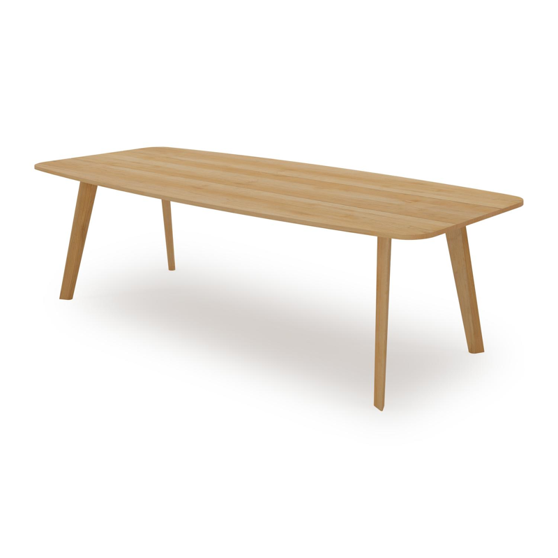 Lacrima tuintafel in teak - L 255 x B 115 x H 75 cm